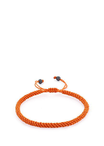 Knot Oxide Turuncu Erkek Bileklik