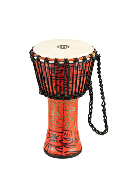PADJ1-S-G Travel Series X-Small 8" Pharaoh ́s Script Djembe 