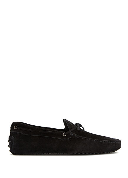 Black Men's Leather Driver