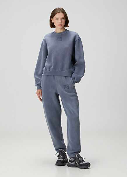 Mavi Logolu Eşofman Altı