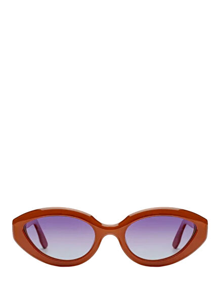 Peggy Amber Asetat Unisex Güneş Gözlüğü