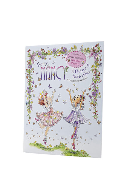 Fancy Nancy: Reusable Sticker Book- A Flutter of Butterflies