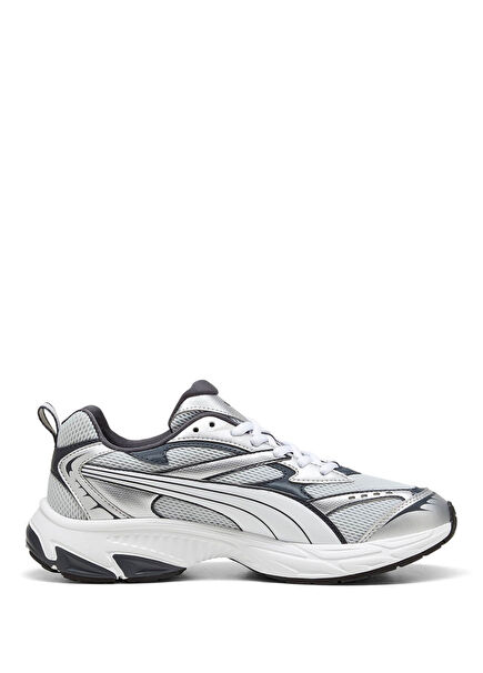 Morphic Glacial Gray White Strong Mesh Unisex Sneakers