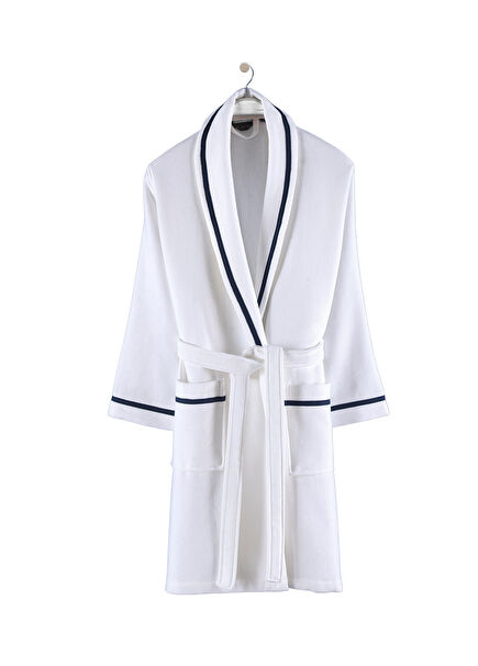 Livenza Cotton White Unisex Terry Bathrobe
