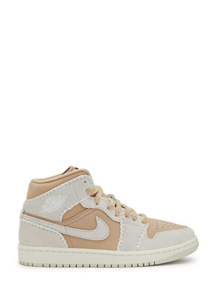 Air Jordan 1 Kahverengi Kadın Deri Sneaker