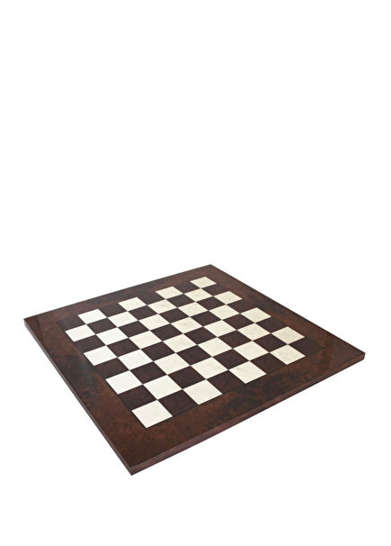 Ceviz Briar Parlak Kaplama Satranç Tahtası 