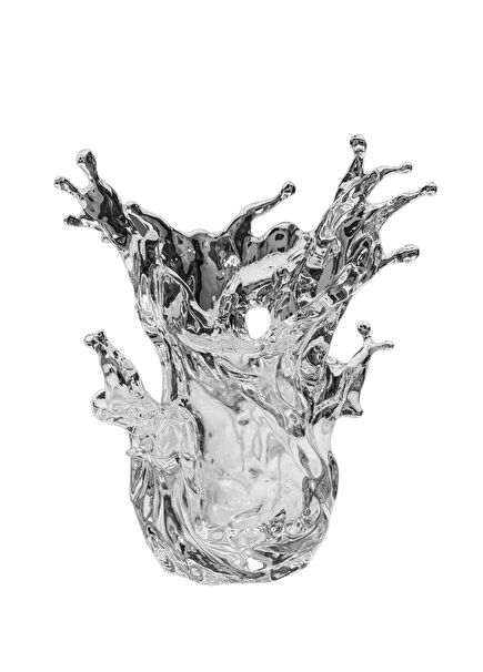 Water Bloom Crystal Vase