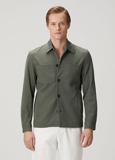 Marseille Haki Hybrid Ceket