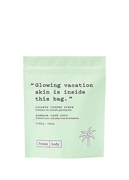 Coconut Coffee Scrub Hindistan Cevizli Arındırıcı Vücut Kahve Peelingi 200 gr
