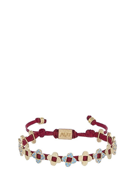 Flower Women's Bracelet with Stone