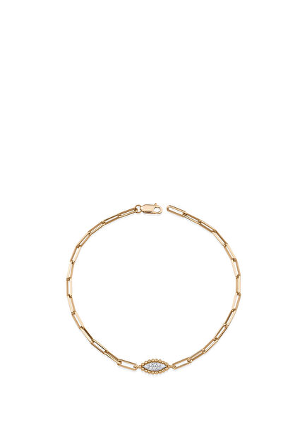 Daiju Pırlantalı 14 Ayar Altın Kadın Bileklik