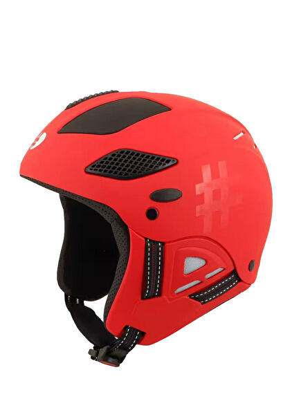 QUOATAPRO200 Kırmızı Unisex Kayak Kaskı