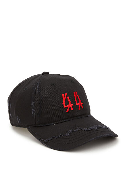 Siyah Kırmızı Erkek Şapka