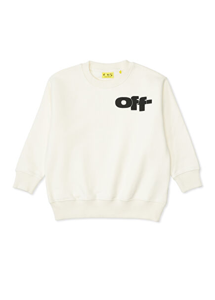Siyah Beyaz Erkek Çocuk Sweatshirt