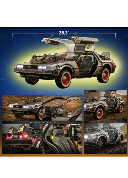 Back To Future DeLorean Time Machine Figür