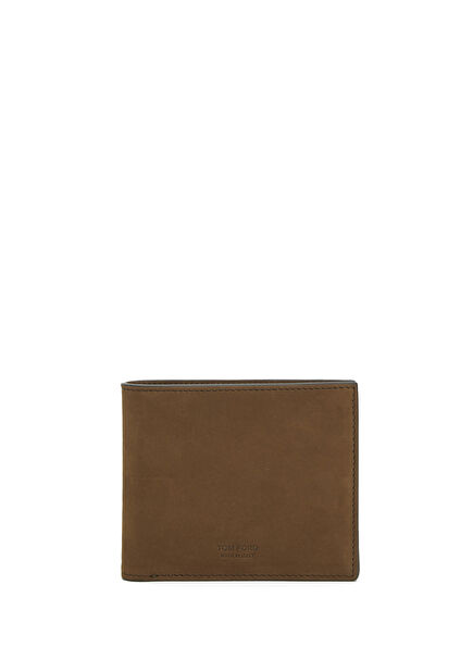 Brown Men's Suede Wallet