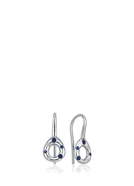 Mini Pebble Kadın Altın Küpe