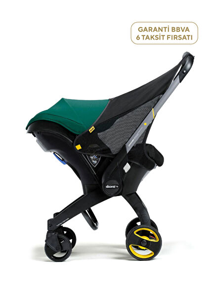 Black Green Adjustable Visor