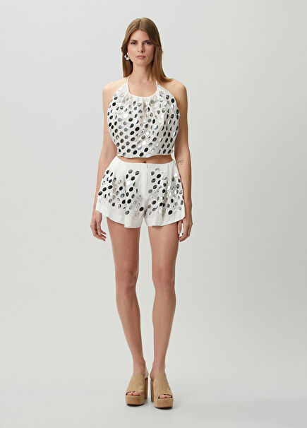 Darly White Shorts
