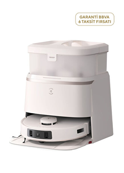 Deebot T30 Pro Omni Beige Robot Süpürge 