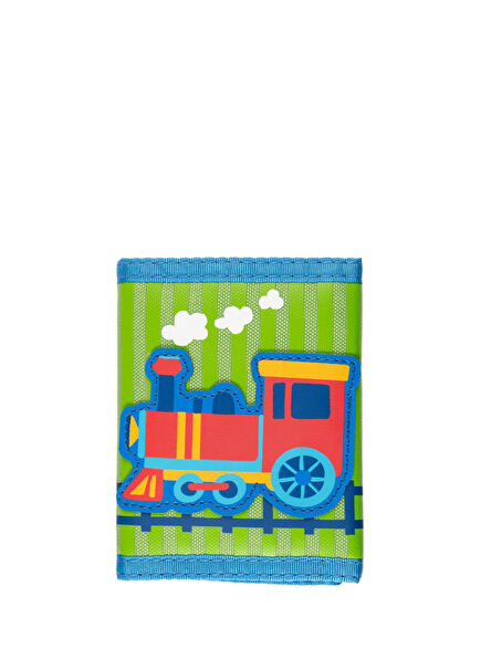 Construction Machinery Patterned Boys' Wallet