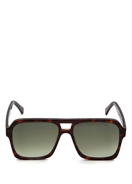 Los Angeles C02 Brown Acetate Unisex Sunglasses