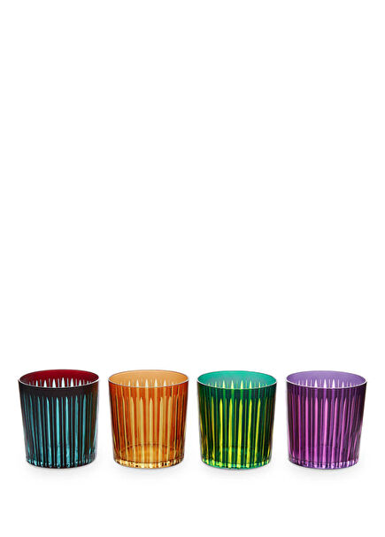 Prism 4-Piece Porcelain Glass Set