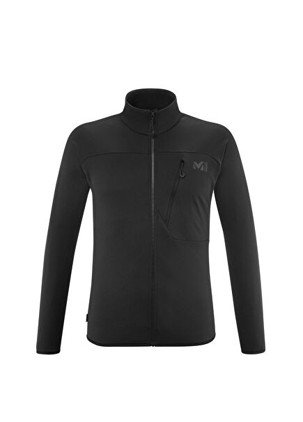 MIV9470 0247 Seneca Techno Grid™ Full Zip Black Men's Fleece