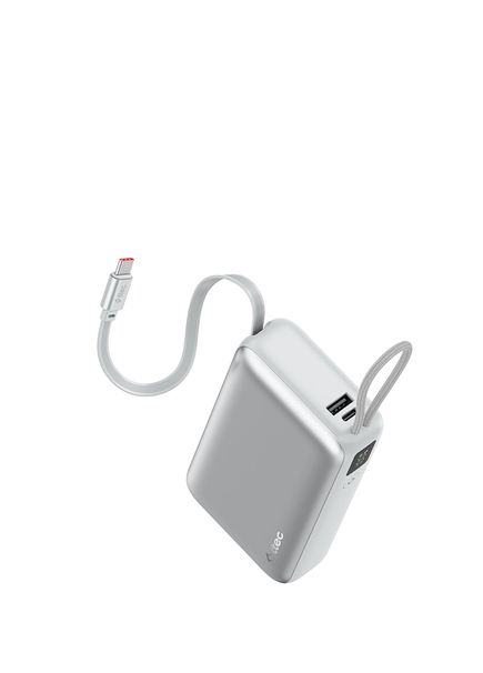 ReCharger Pro LCD 20.000mAh PD 45W USB-C Makaralı Kablolu Taşınabilir Hızlı Şarj Aleti Powerbank
