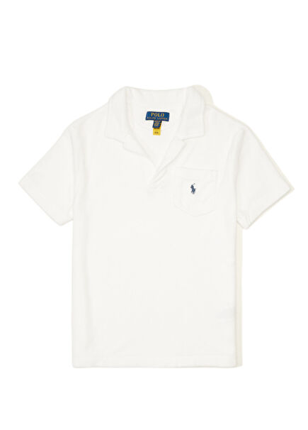 Beyaz Çocuk Polo T-shirt