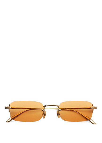 Astro Mat Altın Rengi Çelik Unisex Güneş Gözlüğü