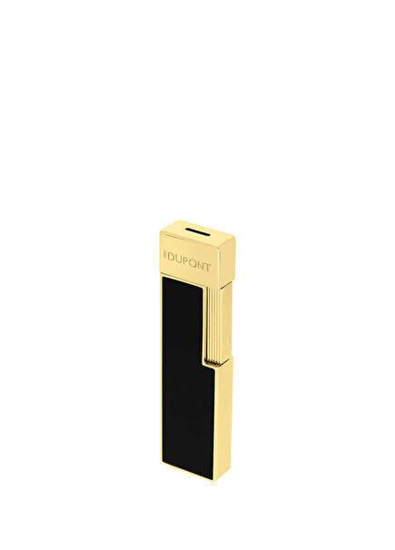 Twiggy Gold Color Black Lacquer Lighter