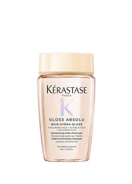 Kerastase Gloss Absolu Bain Hydra-Glaze Shine Shampoo for Frizz-Prone Hair 80 ml