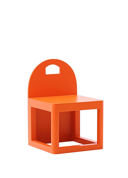 Circle Tubi Chair Turuncu Çalışma Sandalyesi 