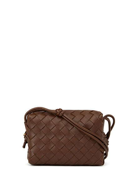 Loop Mini Burgundy Women's Leather Bag