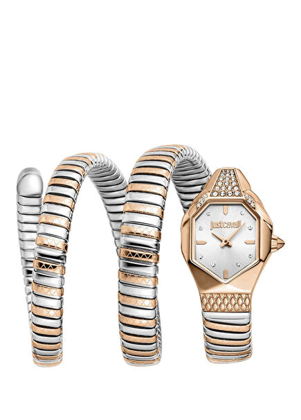 JC1L370M0065 Metallic Grey Rose Gold Steel Women's Wristwatch