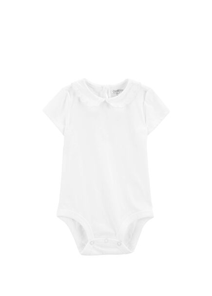 Peter Pan Collar Baby Girl Bodysuit