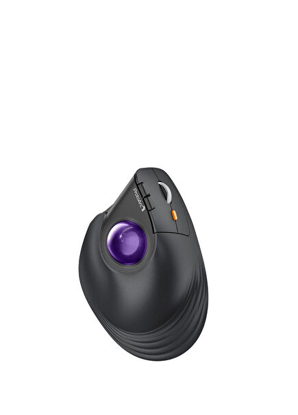 EM05 NL Purple Trackball Wireless Ergonomic Vertical Mouse CP015533