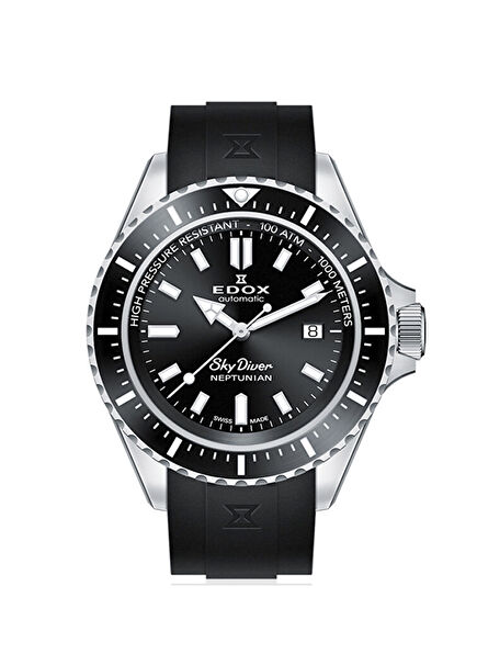 80120-3NCA-NIN Silicone Men's Wrist Watch