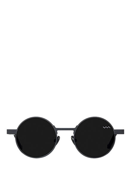 WL0087 49 Black Matte Black Aluminum Women's Sunglasses