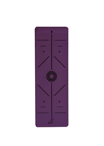 Focus Series 4.1 Mm Mor Doğal Kauçuk Kaydırmaz Yoga Matı