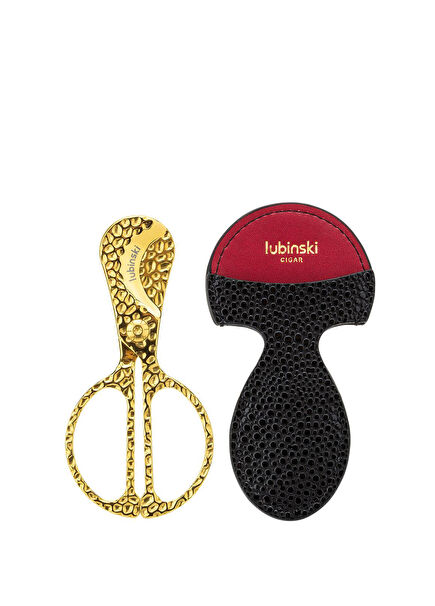 Platinium Gold Laser Cigar Scissors YJA30007
