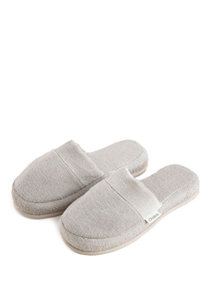 Floss Açık Gri Unisex Ev Terliği