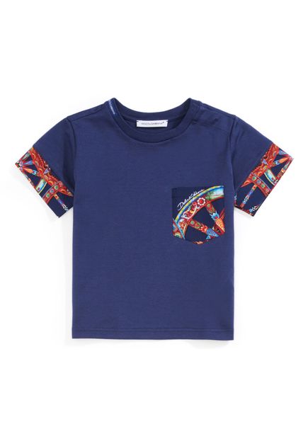 Lacivert Erkek Bebek T-shirt