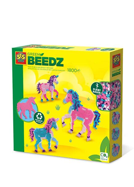 Green Beedz Unicorn Eko Ütü Boncukları
