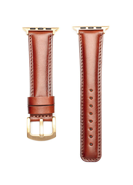 Apple Watch 38/40/41mm British Leather Smartwatch Band