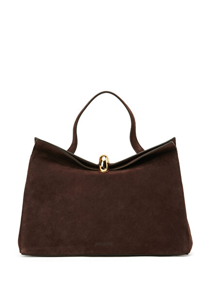 Le Valerie Brown Women's Leather Bag