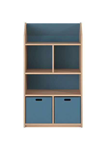 Toy House Mavi Çocuk Kitaplık