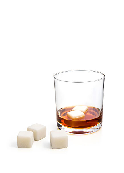 Buz Taşı Seti 2x2 cm  Beyaz