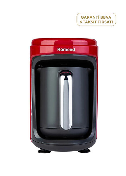 Pottoman 1831h Kırmızı Türk Kahvesi Makinesi